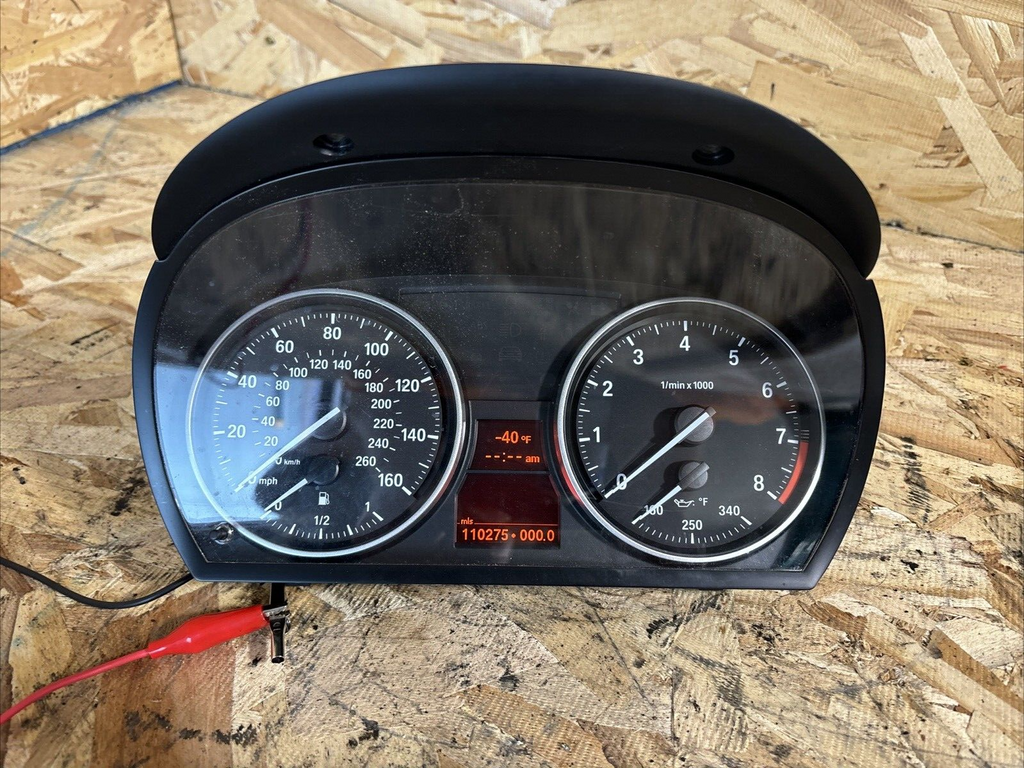 2011 BMW 335xi Speedometer Cluster 112K 9242370-01 OEM