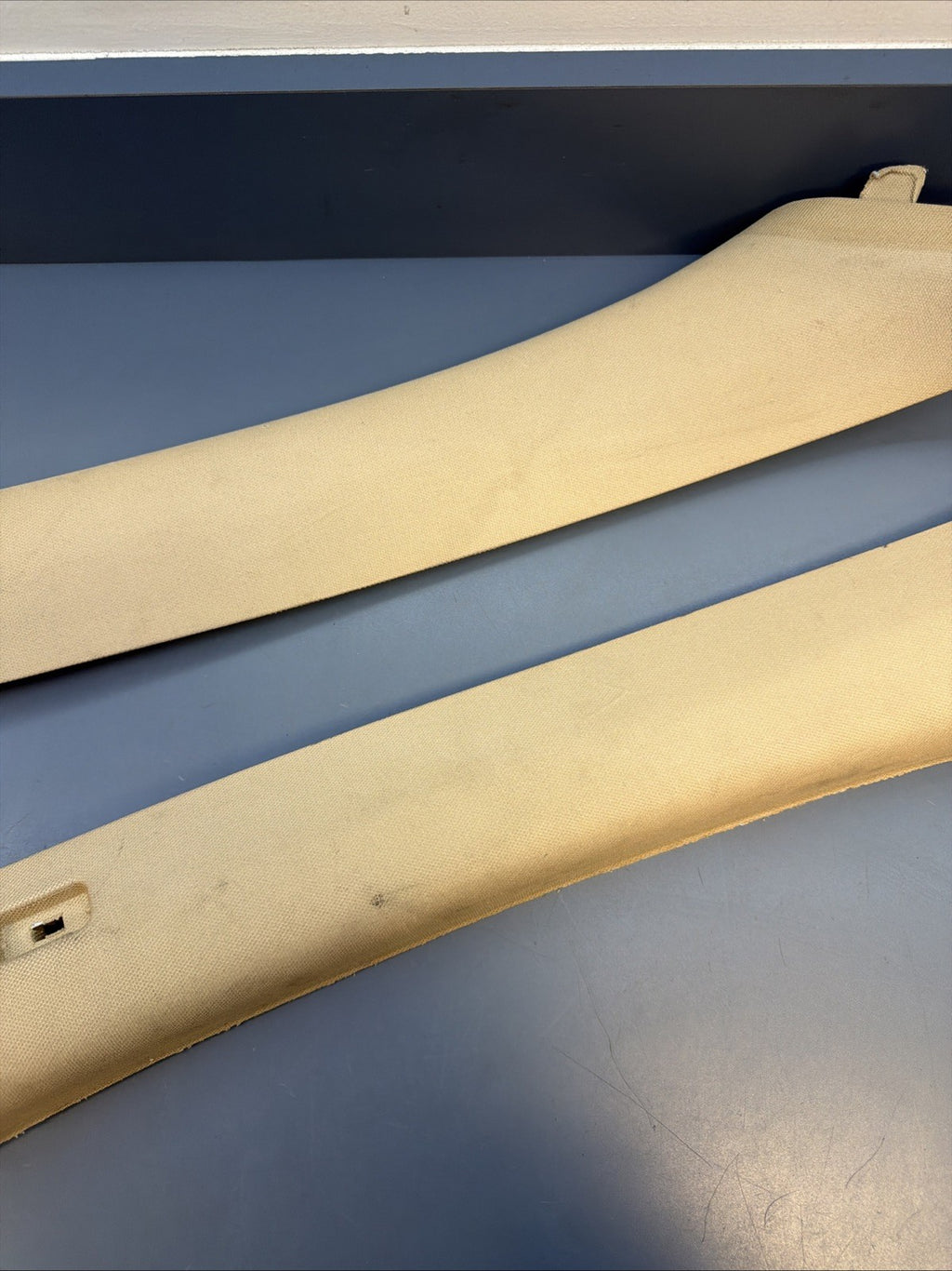 06-11 Bmw E90 328 330 335 Front Windshield A Pillar Column Cover Trim Set TAN