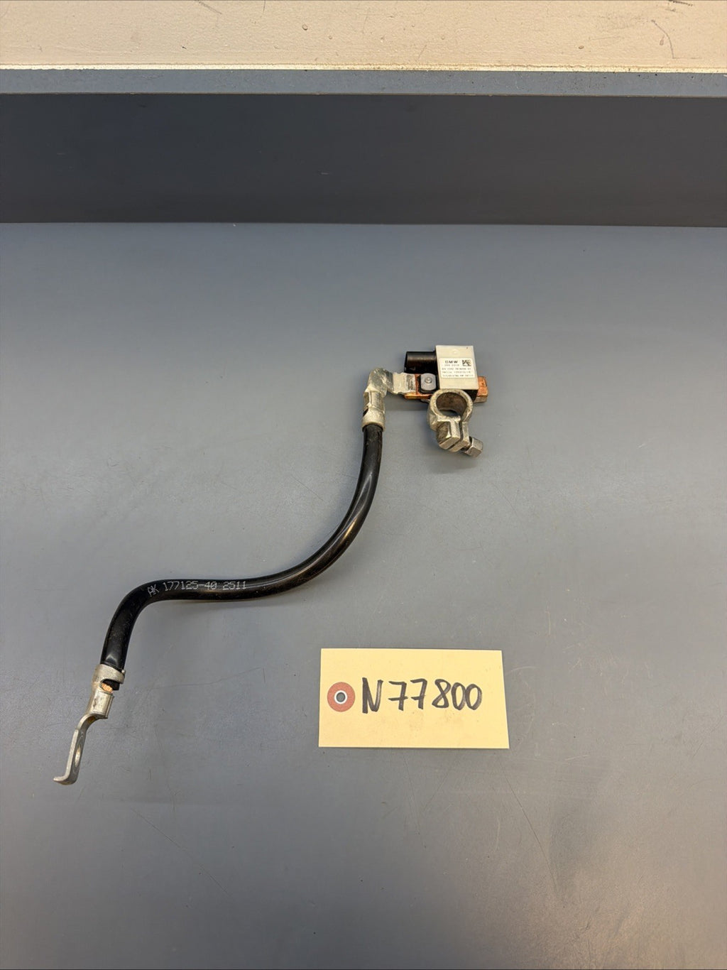 2006-2013 BMW E90 E91 E92 Negative Battery Terminal Ground Cable Wiring 7616200