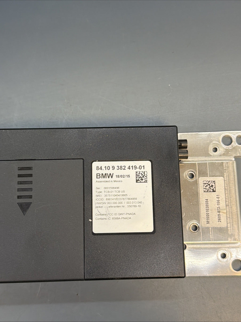 12-18 BMW F30 F20 F22 F23 F87 F32 Telematics control unit 9382419 84109382419