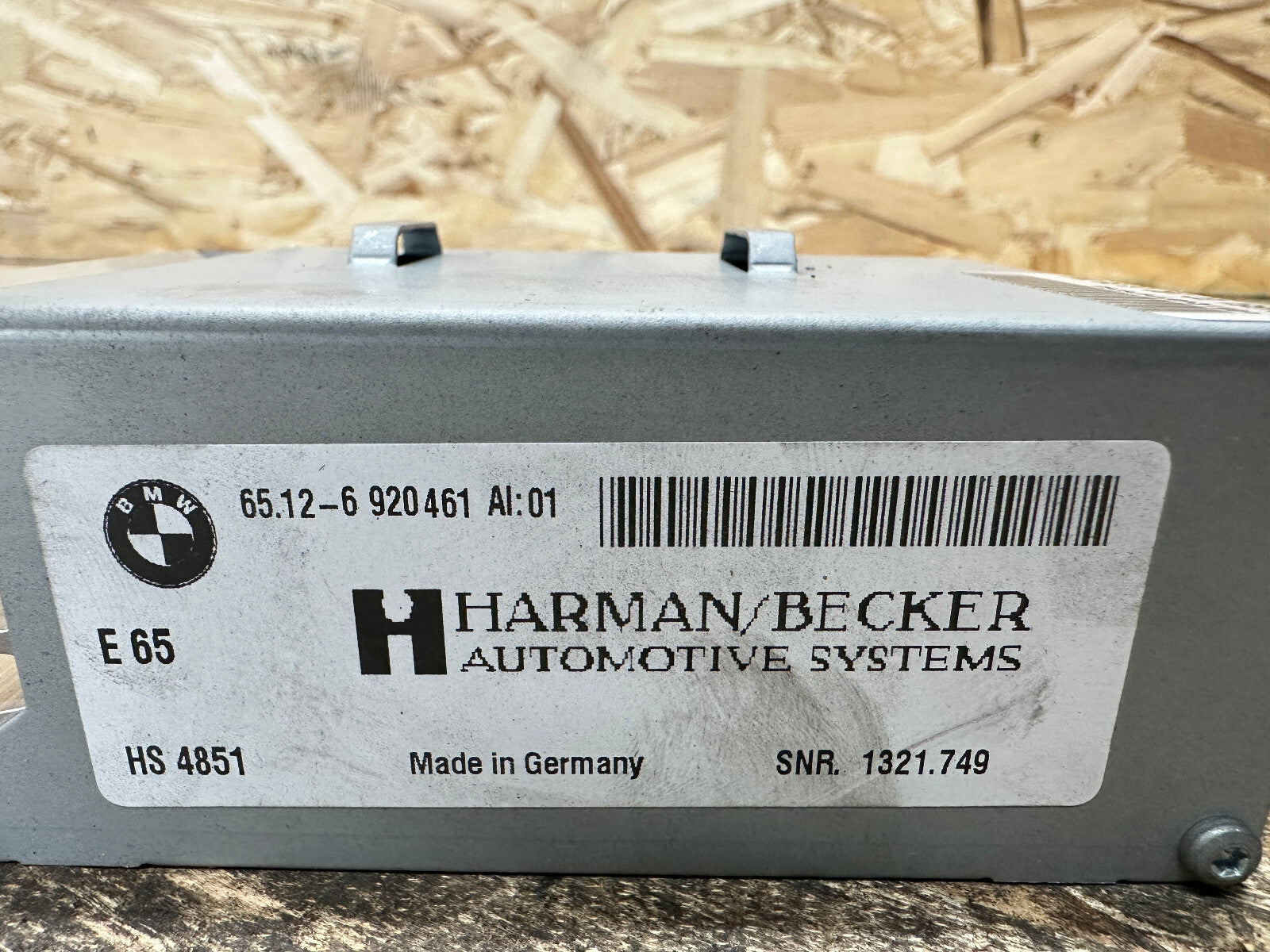 BMW 2001-2010 E60 E63 E65 5/6/7 SERIES HiFi HARMEN STERO AMPLIFIER OEM 6920461