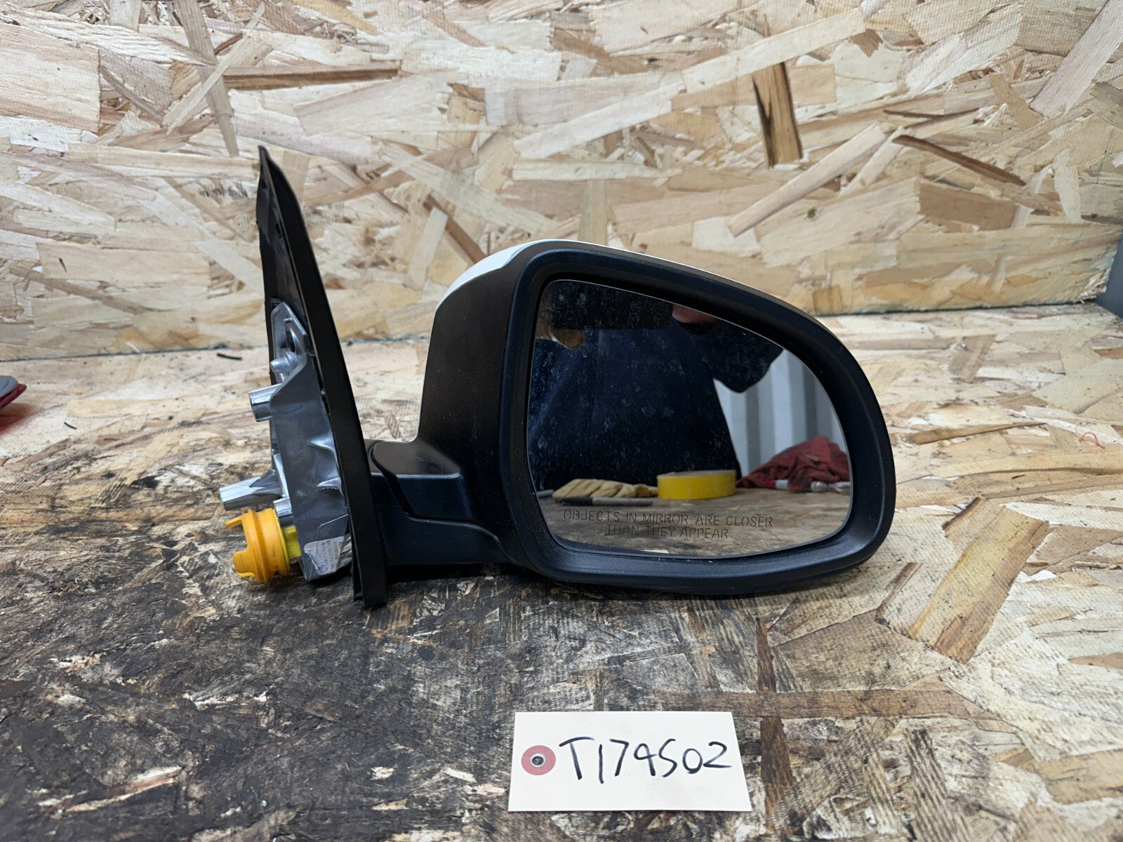 BMW 2011-2017 F25 X3 PASSANGER RIGHT SIDE MIRROR WHITE OEM A047145