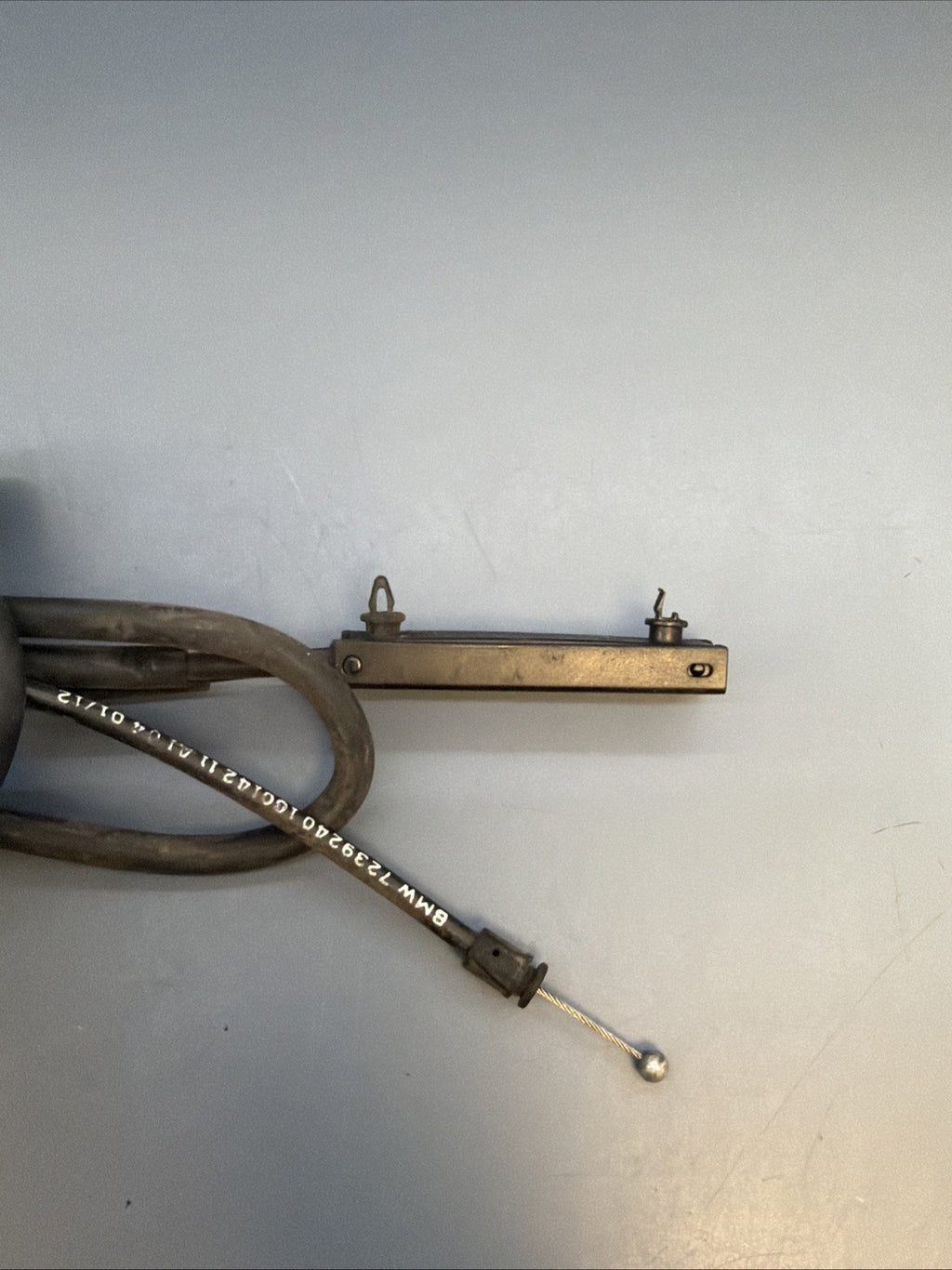 12-18 BMW F30 3-Series Front Hood Bonnet Release Latch Bowden Cable 7239240 OEM