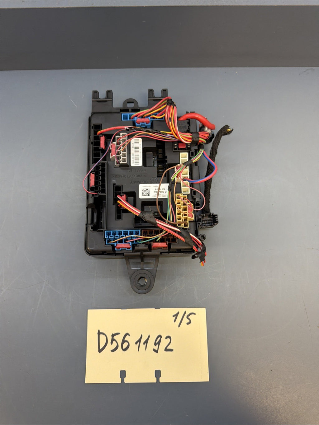 2013 - 2016 BMW F30 F32 F34 F36 F80 F82 M3 M4 REAR FUSE RELAY BOX MODULE 9337880