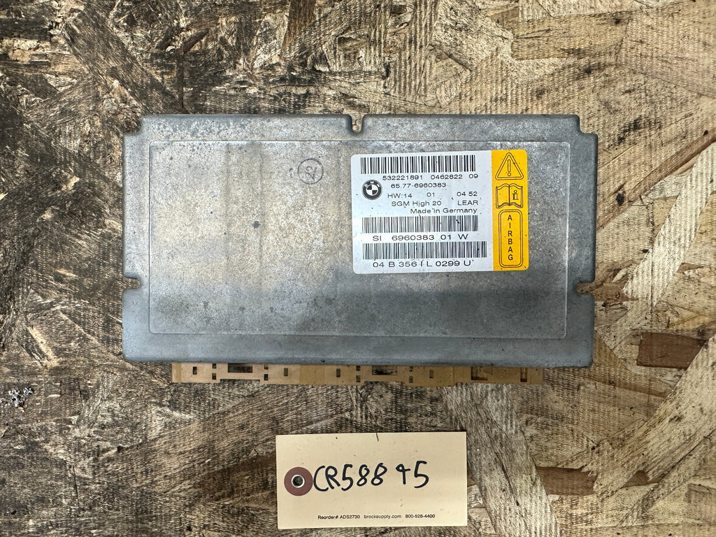BMW 03-10 E60 E63 5/6 SERIES SRS GATEWAY CONTROL ECU MODULE OEM 6960383