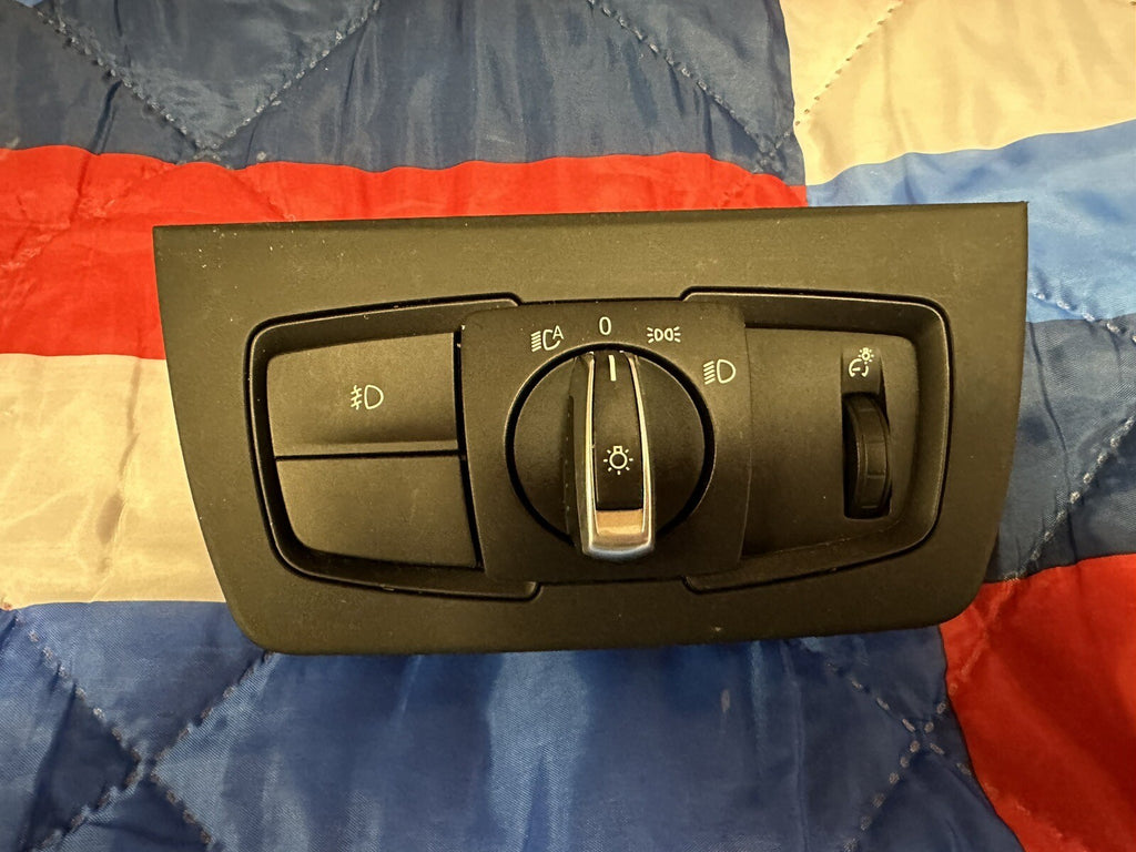 13-16 BMW 3 SERIES F30 HEADLIGHT FOG LIGHT SWITCH CONTROL DIMMER OEM 9218531