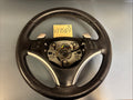 BMW 06-12 E90 E88 NON HEATED SPORT STEERING PADDLE SHIFT BLACK LEATHER 6781086