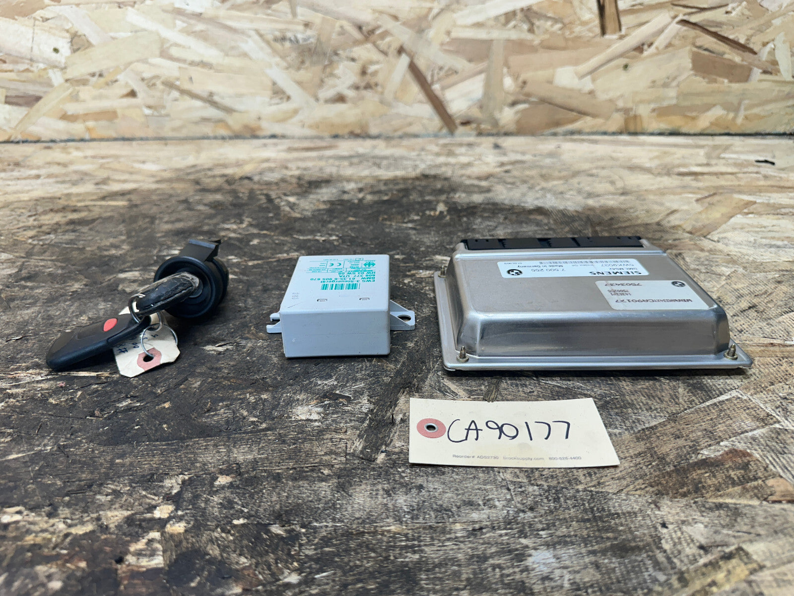 BMW 95-03 3 5 7 SERIES Z3 M52 ENGINE ECU+CAS+KEY VIN MATCHED SET 7500255 MS42