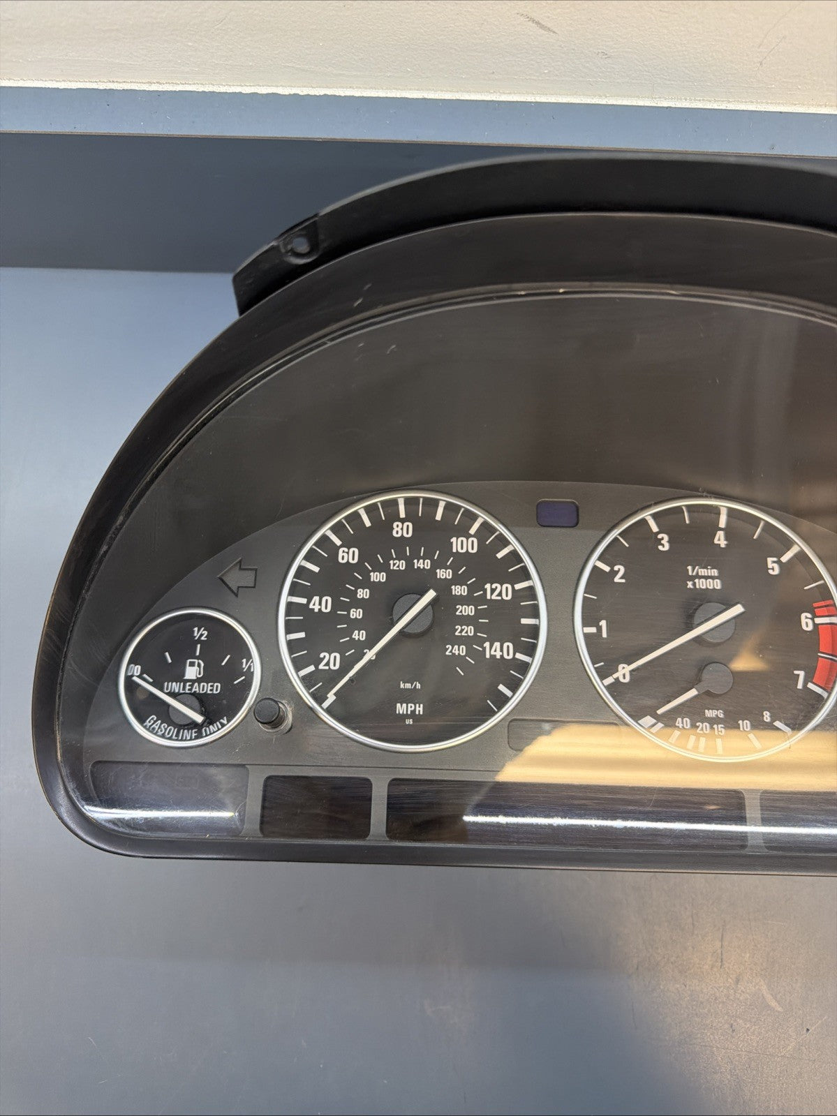 95-03 BMW E38 740iL INSTRUMENT CLUSTER SPEEDOMETER ODOMETR 8369038 OEM 255K
