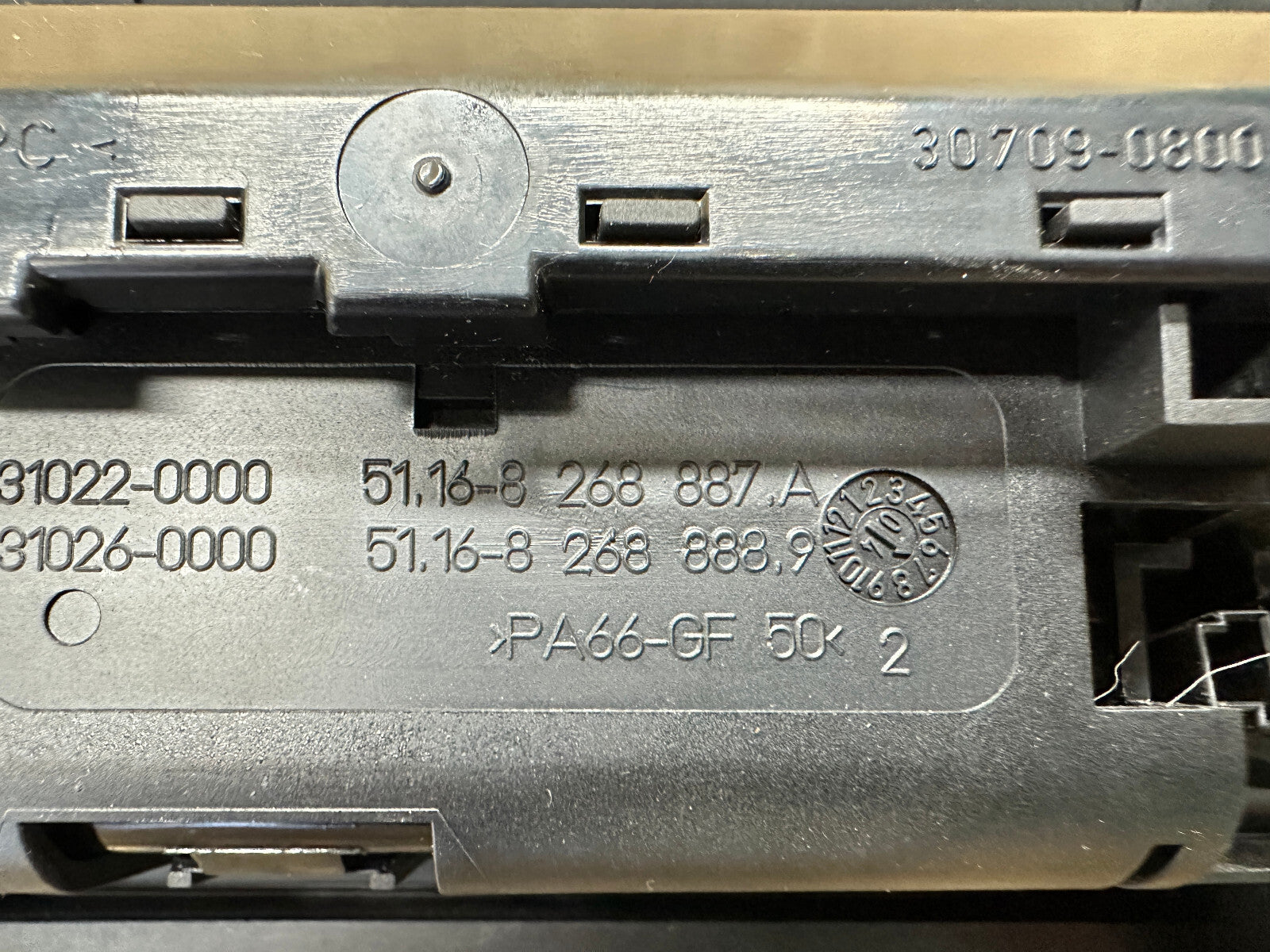 BMW 99-06 E46 3 SERIES CENTER STOREAGE TRIM+TRAYS OEM 8202188+8268887+8268888