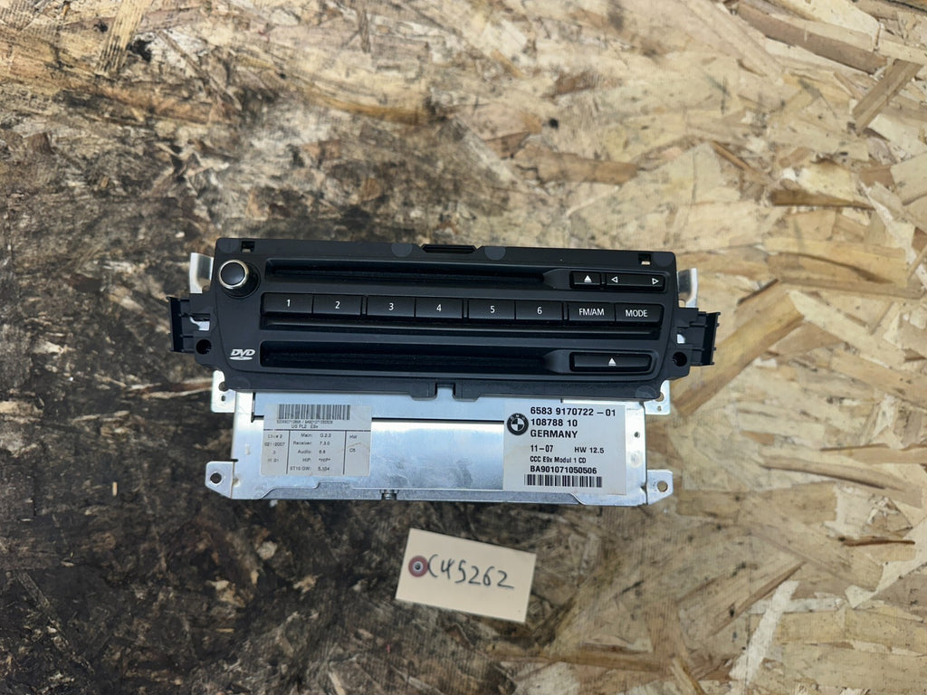BMW 2006-2009 E90 3 SERIES NAVIGATION CD RADIO PLAYER OEM 9170722