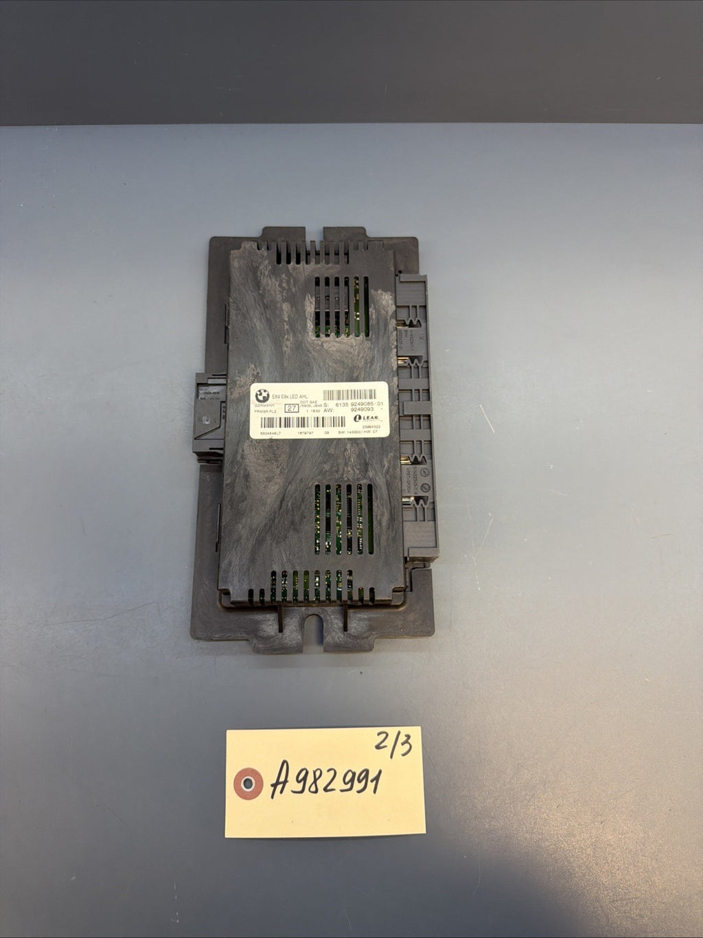 07-13 BMW E90 E92 3 SERIES LIGHT CONTROL MODULE UNIT LCM 9249085 OEM