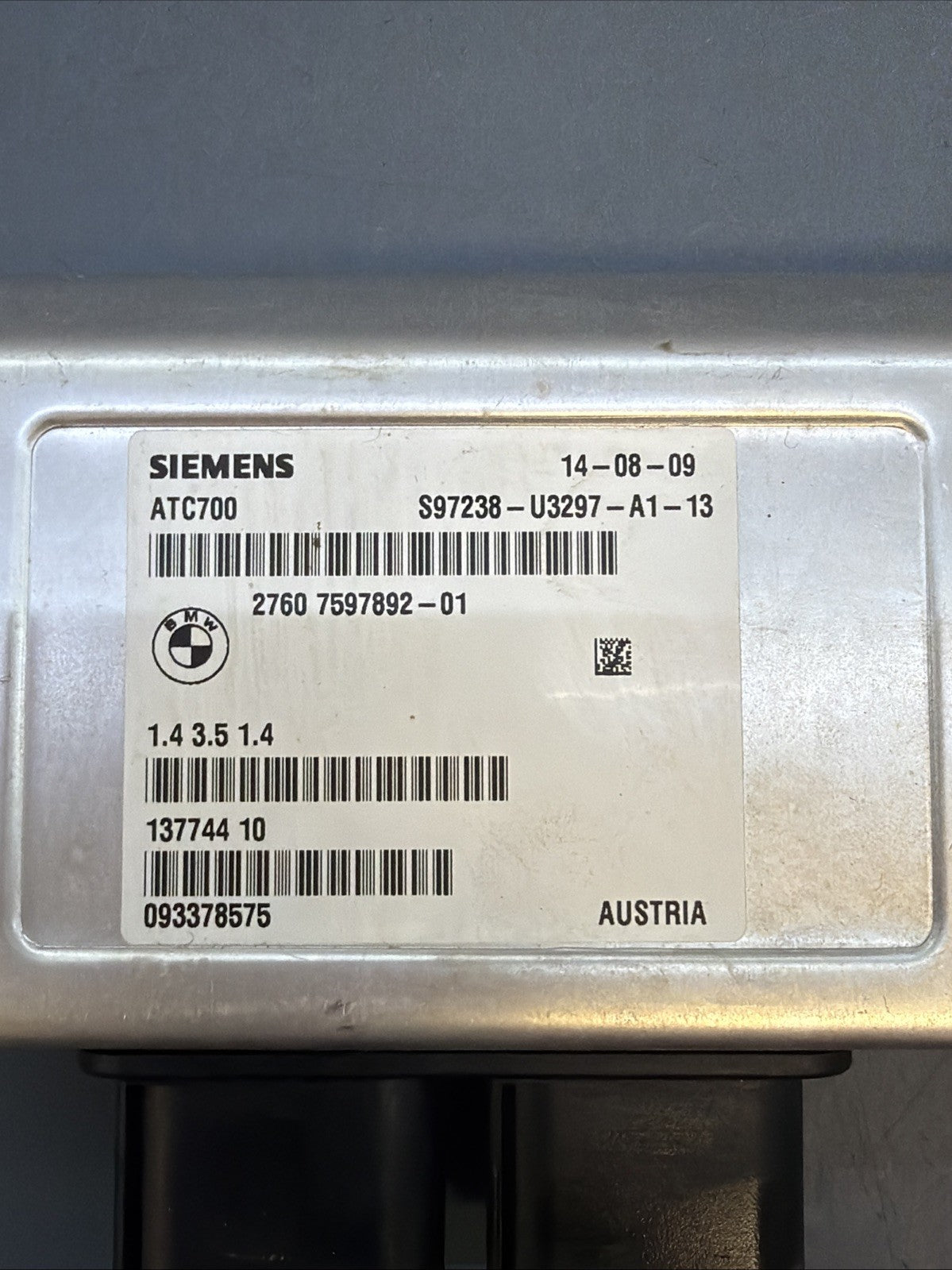 2007-2014 BMW X5 X6 E70 E71 Transfer Case Control Module ATC700 TCCM OEM 7597892