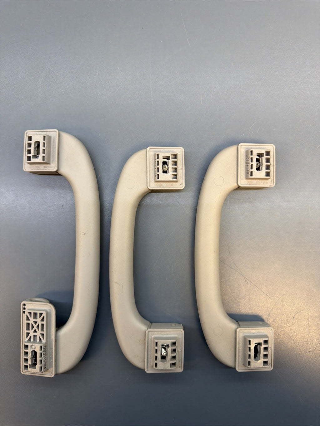 2007-2013 BMW E60 Sedan Safety Grab Handle Set Of THREE 9143516/524 OEM