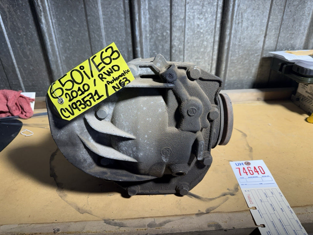 08-10 BMW E64 650i Rear Differential Diff Axle Carrier 3.46 7559365 OEM 110k