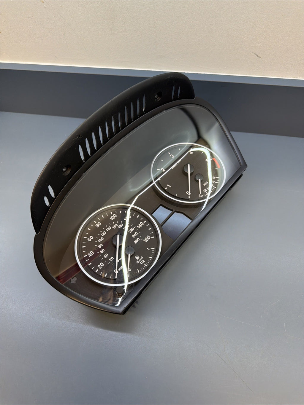 07-13 BMW X5 X6 Instrument Cluster Speedometer Gauge Black 6976284 OEM 187K
