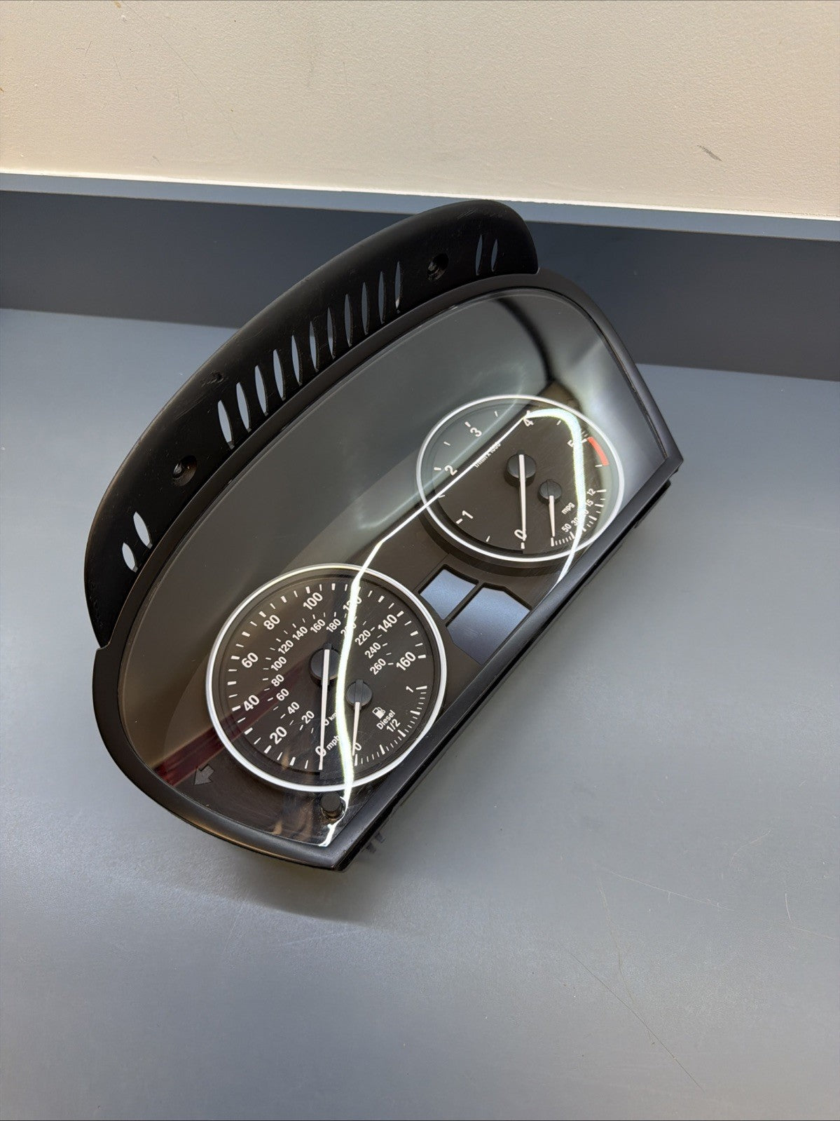 07-13 BMW X5 X6 Instrument Cluster Speedometer Gauge Black 6976284 OEM 187K