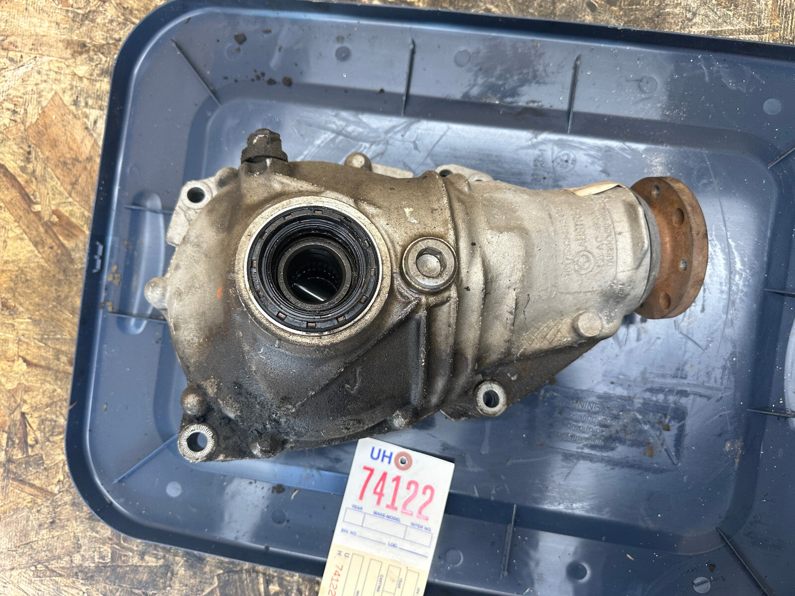 BMW 325 328xi 525xi 528xi 25iX 28iX FRONT DIFFERENTIAL FINAL 3.91 DRIVE 7601770