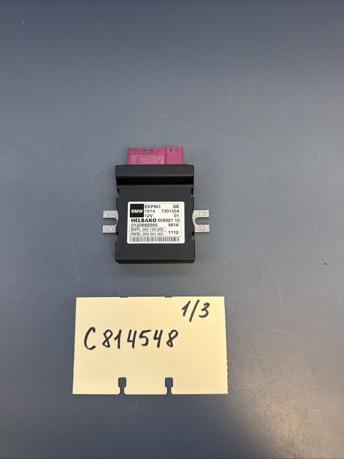 2011-2016 BMW F01 528i 535i 750i Fuel Pump Control Module 16147301554
