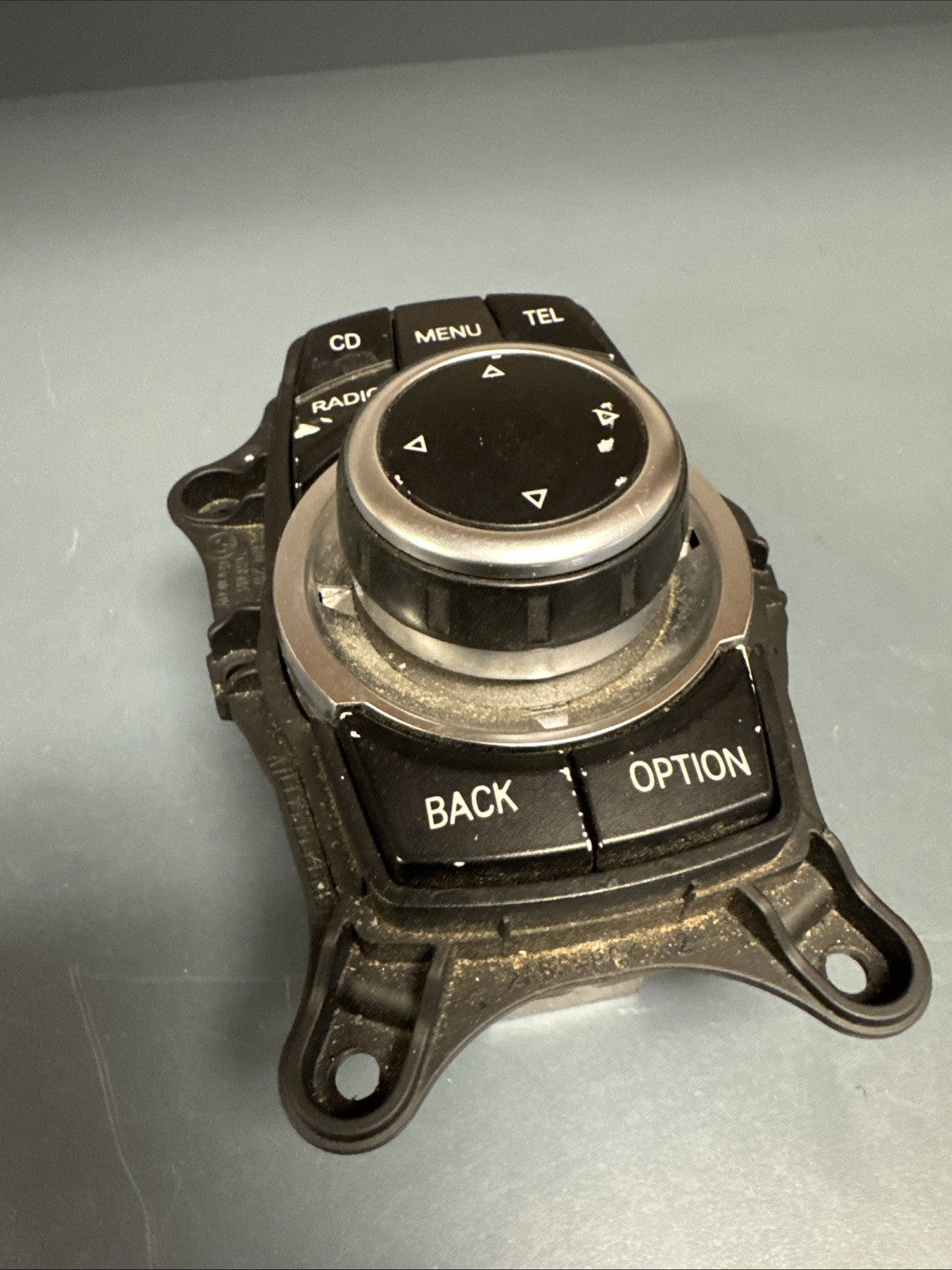 09-13 BMW E82 E88 E90 E92 E93 X5 X6 iDrive Control Knob Switch 4 Pin 9249439 OEM