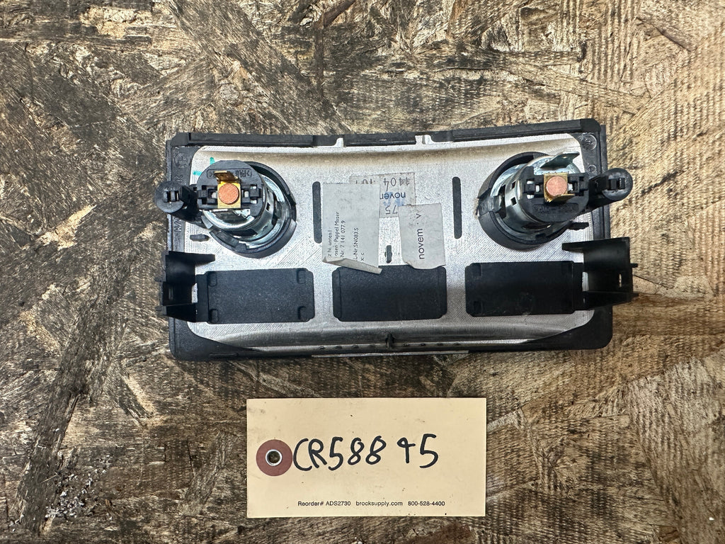 BMW 01-09 E60 5 SERIES CENTER CONSOLE POPLAR WOOD REAR LIGHTER TRIM OEM 7141077