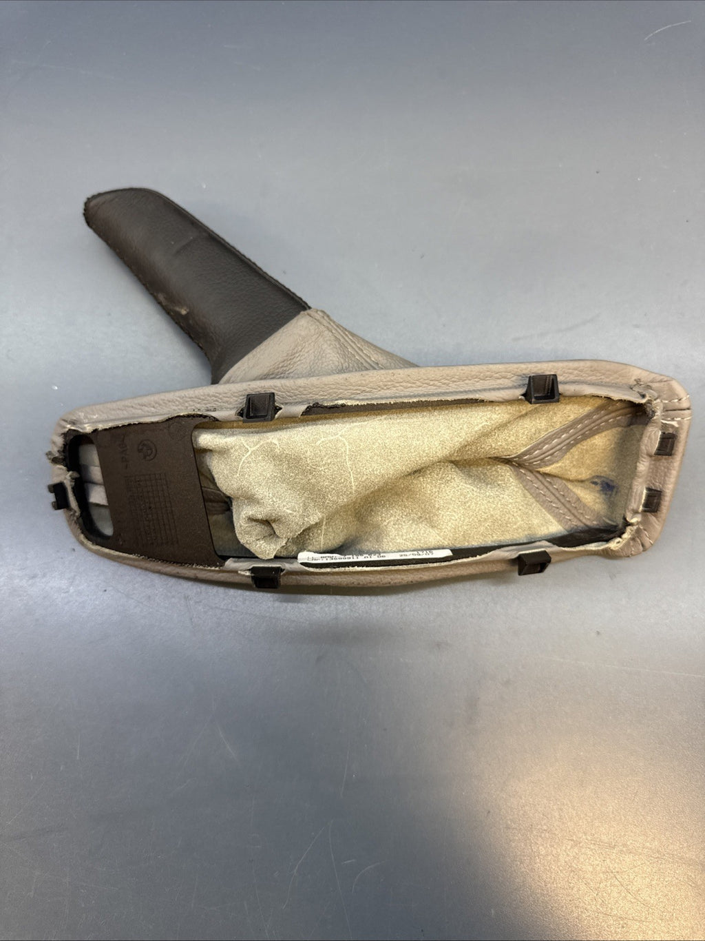 2007 BMW 335i 335xi 328xi 328i E90 Park Emergency Brake Cover Boot Gray 7155623
