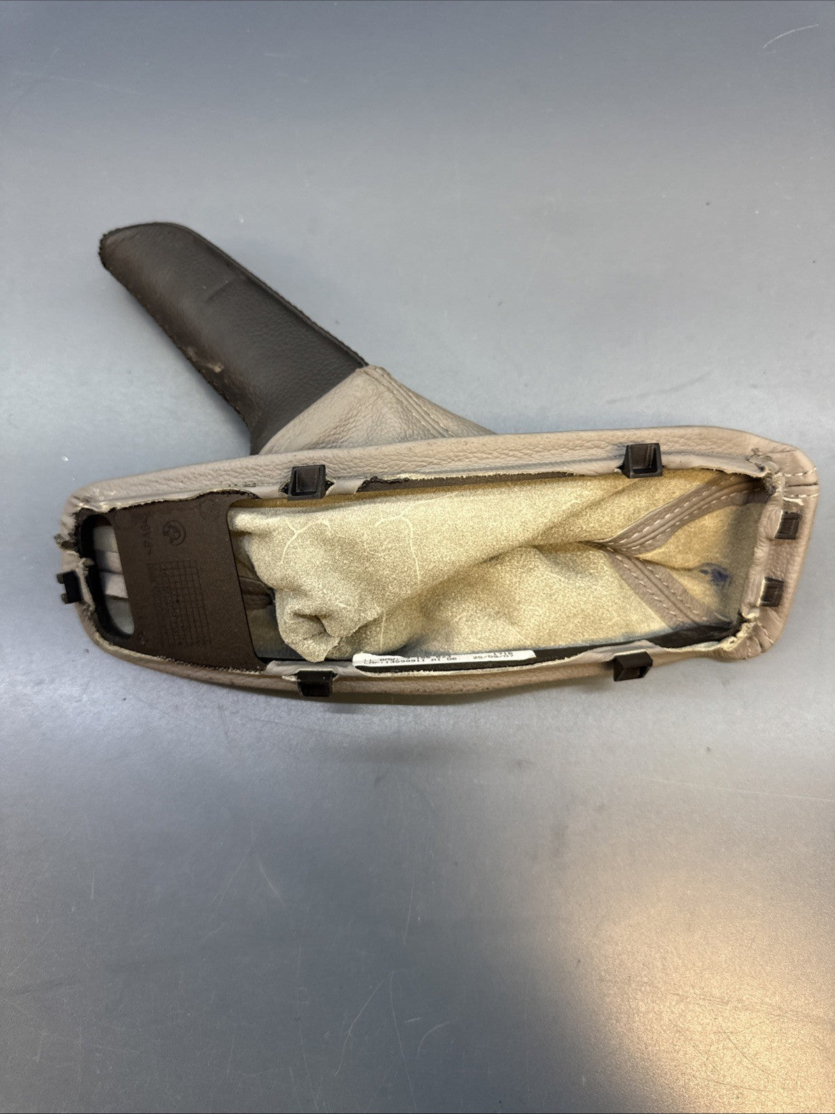 2007 BMW 335i 335xi 328xi 328i E90 Park Emergency Brake Cover Boot Gray 7155623