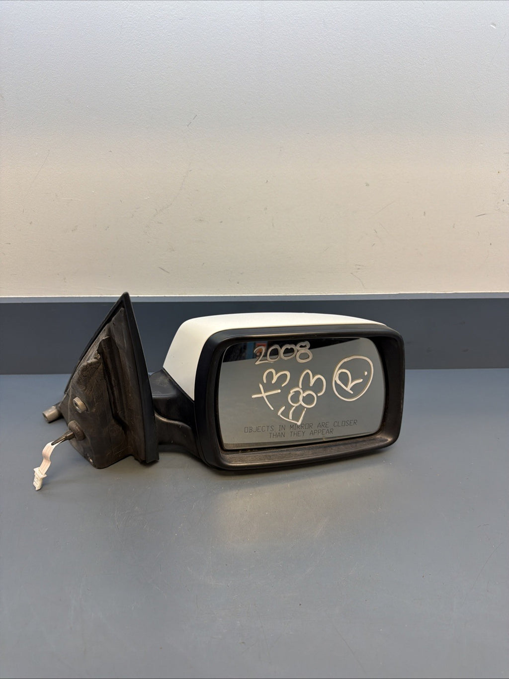 2004-2009 BMW X3 Passenger Side Rear View Power Mirror E84 010790 OEM