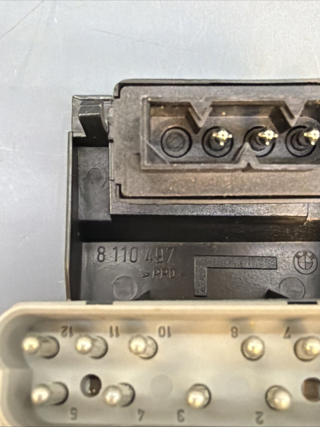 BMW 5 series E34 SWITCH PANEL SET HEADLIGHT LIGHT INTENSITY REGULATOR 8110497