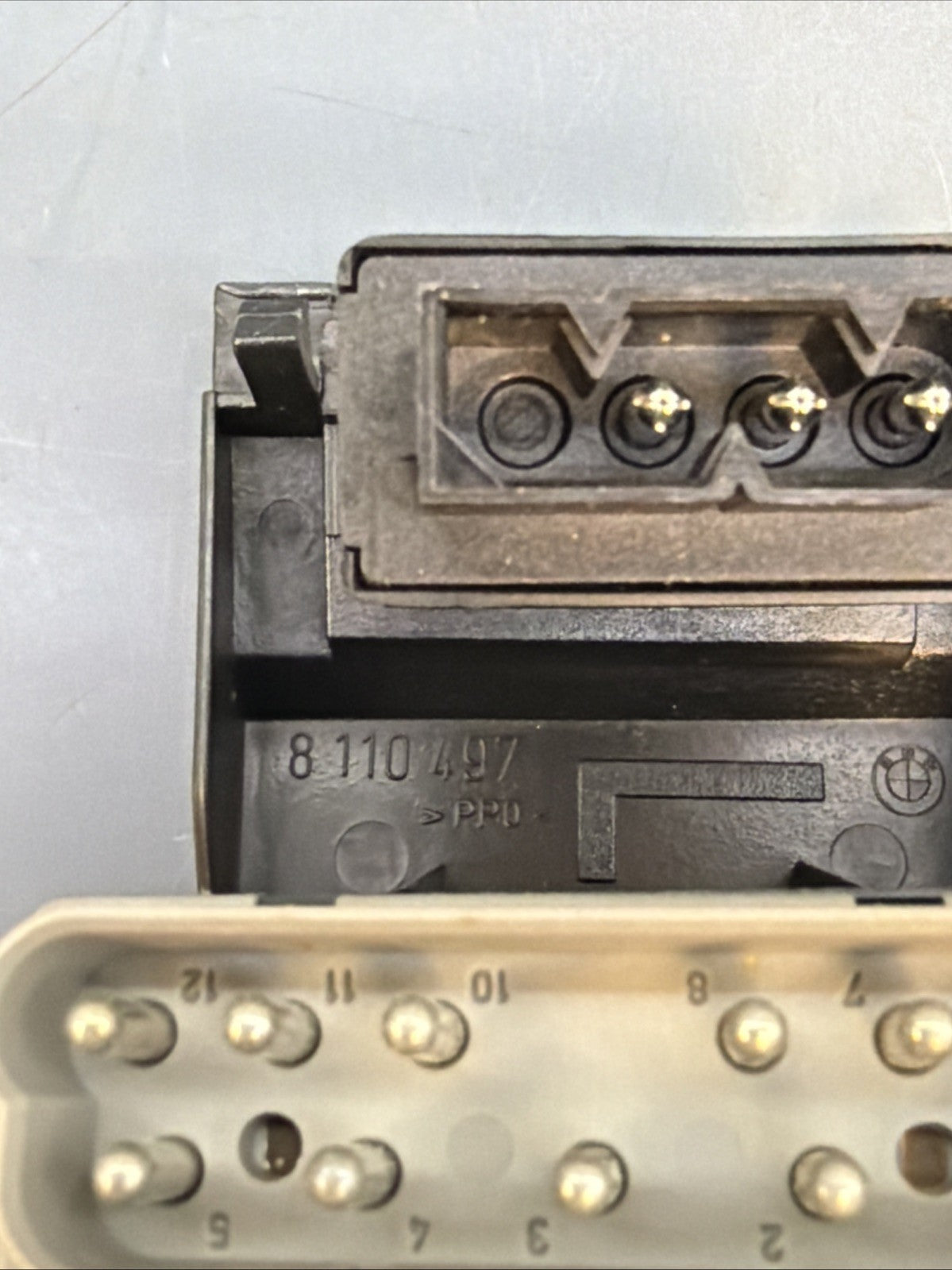BMW 5 series E34 SWITCH PANEL SET HEADLIGHT LIGHT INTENSITY REGULATOR 8110497