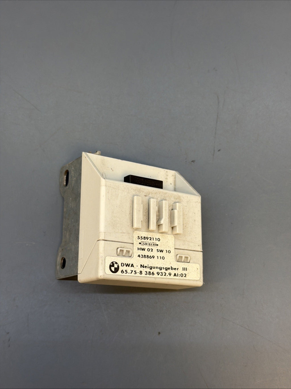 97-03 BMW E46 E39 SECURITY INCLINATION INDICATOR SENSOR MODULE OEM 8386932