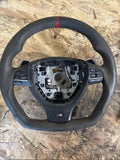 11 12 13 14 15 16 BMW 528i Heated Leather Sport Steering Wheel; Black 3233679089