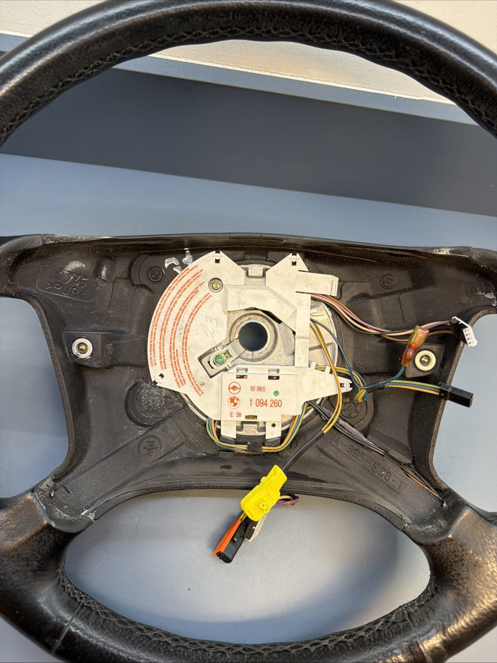 BMW 5 E39 1998 Steering wheel 4395E381