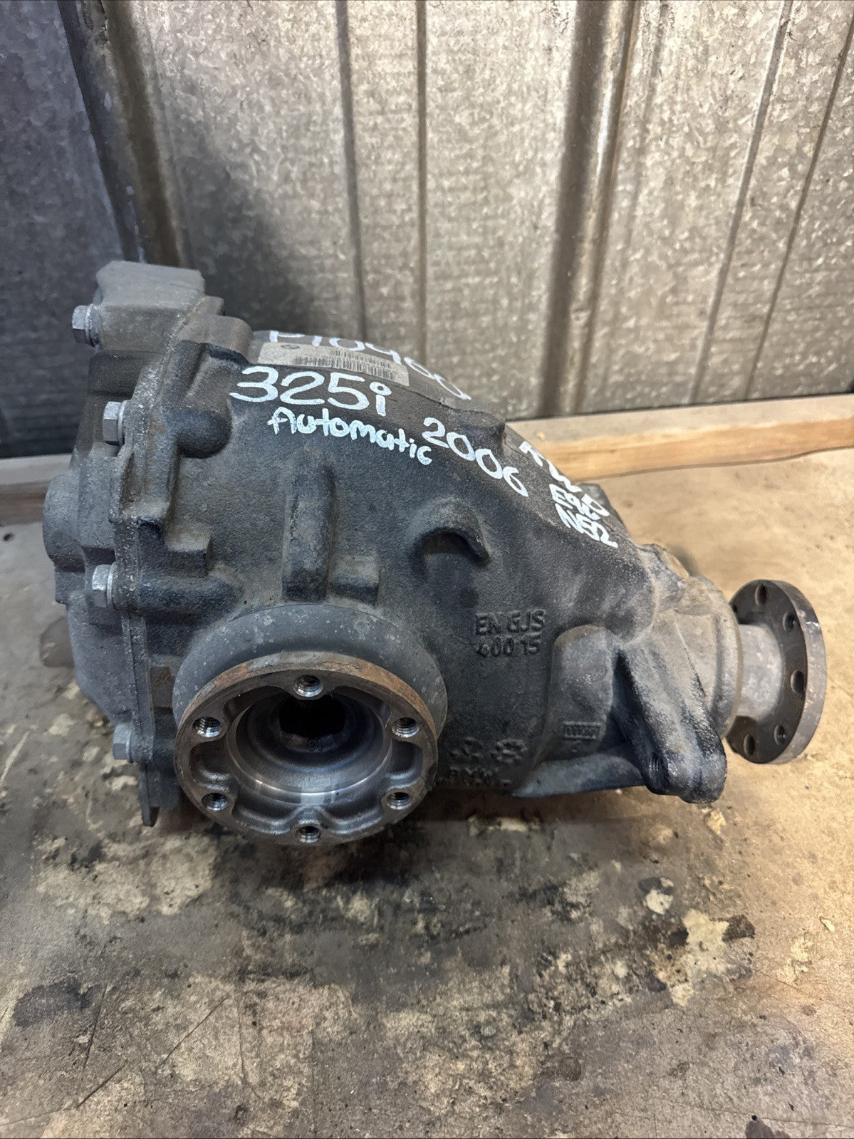 BMW REAR DIFFERENTIAL 3 SERIES AUTOMATIC E90 325I RWD FINAL DRIVE 3.73 7519941