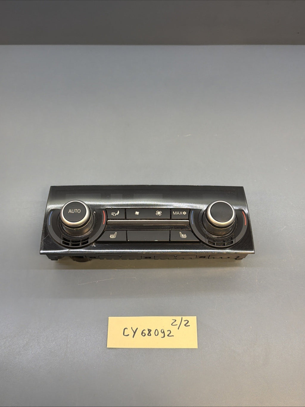 09-15 BMW F01 F02 750I 750LI 740I 760I CENTER CLIMATE CONTROL UNIT 9224788