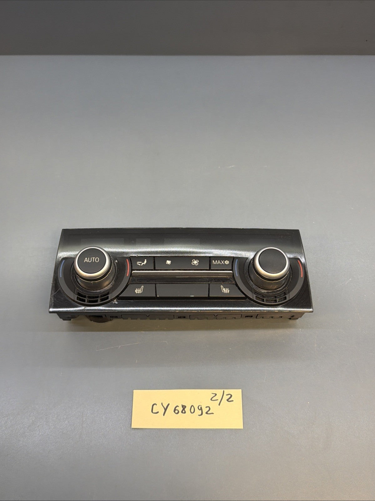 09-15 BMW F01 F02 750I 750LI 740I 760I CENTER CLIMATE CONTROL UNIT 9224788