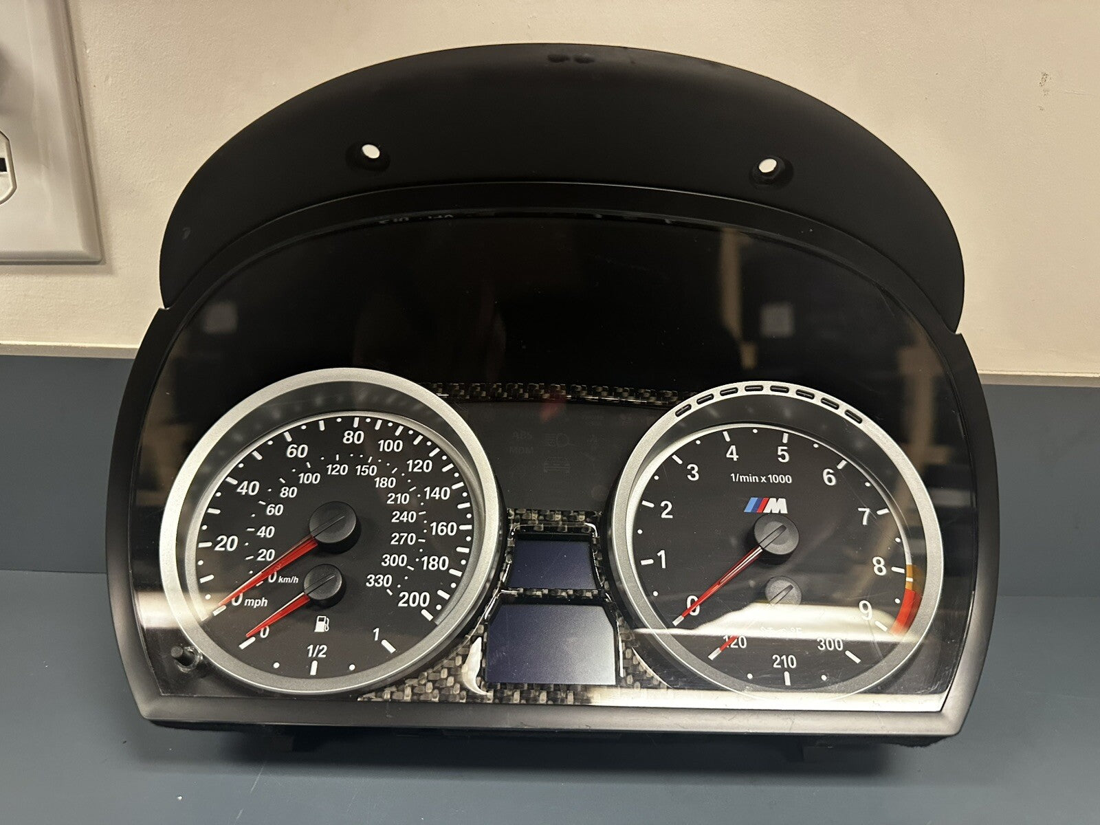 BMW OEM E92 M3 08-11 COUPE  M SPORT FRONT SPEEDOMETER CLUSTER GAUGE 7841924 77K