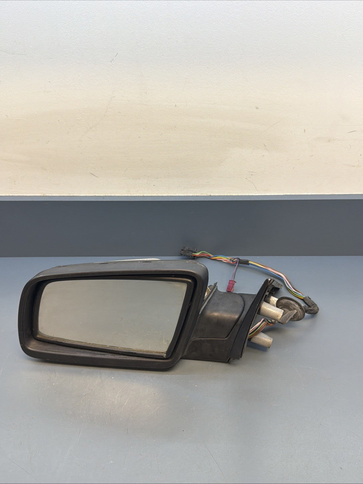 2006-2010 BMW 528I 535I 525I E60 LEFT DRIVER SIDE BLACK POWER DOOR MIRROR OEM