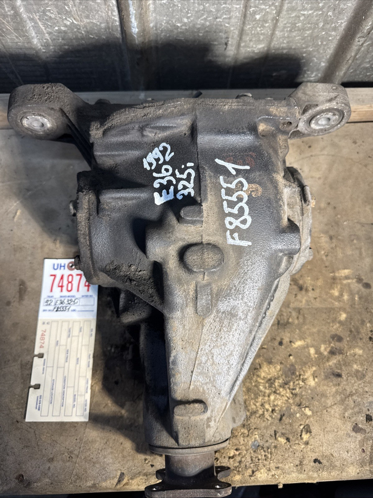 BMW REAR DIFFERENTIAL E36 325I AUTOMATIC SERIES FINAL DRIVE 3.91 3310 1212852