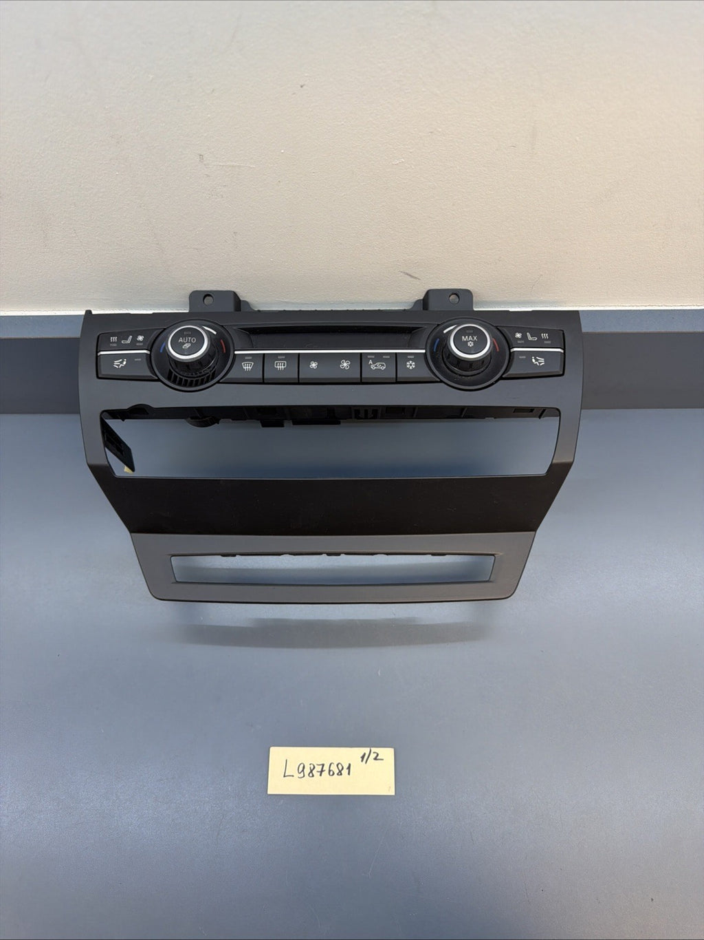 BMW 07-14 E70 E71 FRONT AC HEAT CLIMATE CONTROL TEMPERATURE UNIT PANEL 9262782