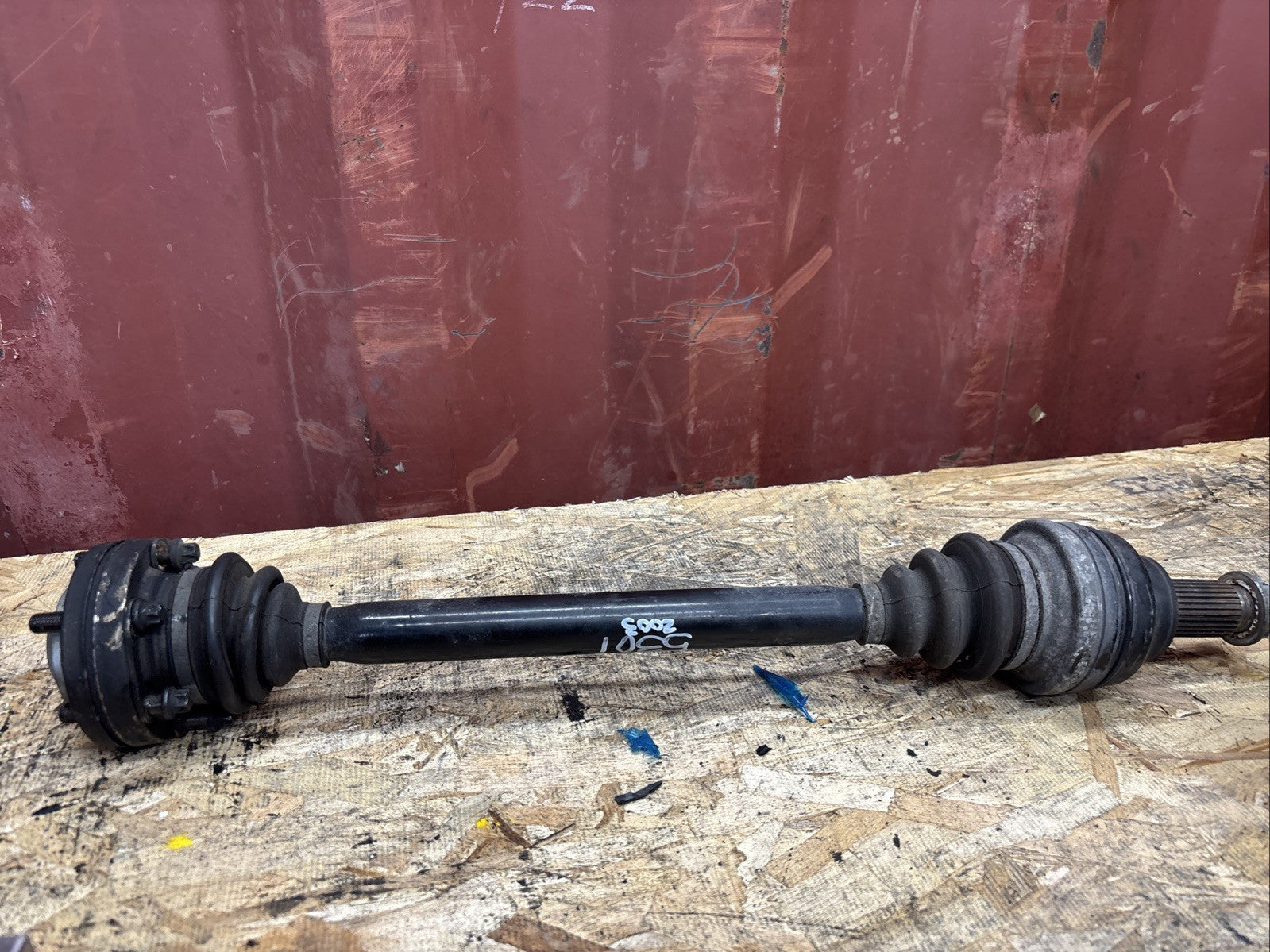 BMW OEM CV AXLE REAR LEFT  5 SERIES E39 USED M54 ENGINE 1995-2004 3321 1229141