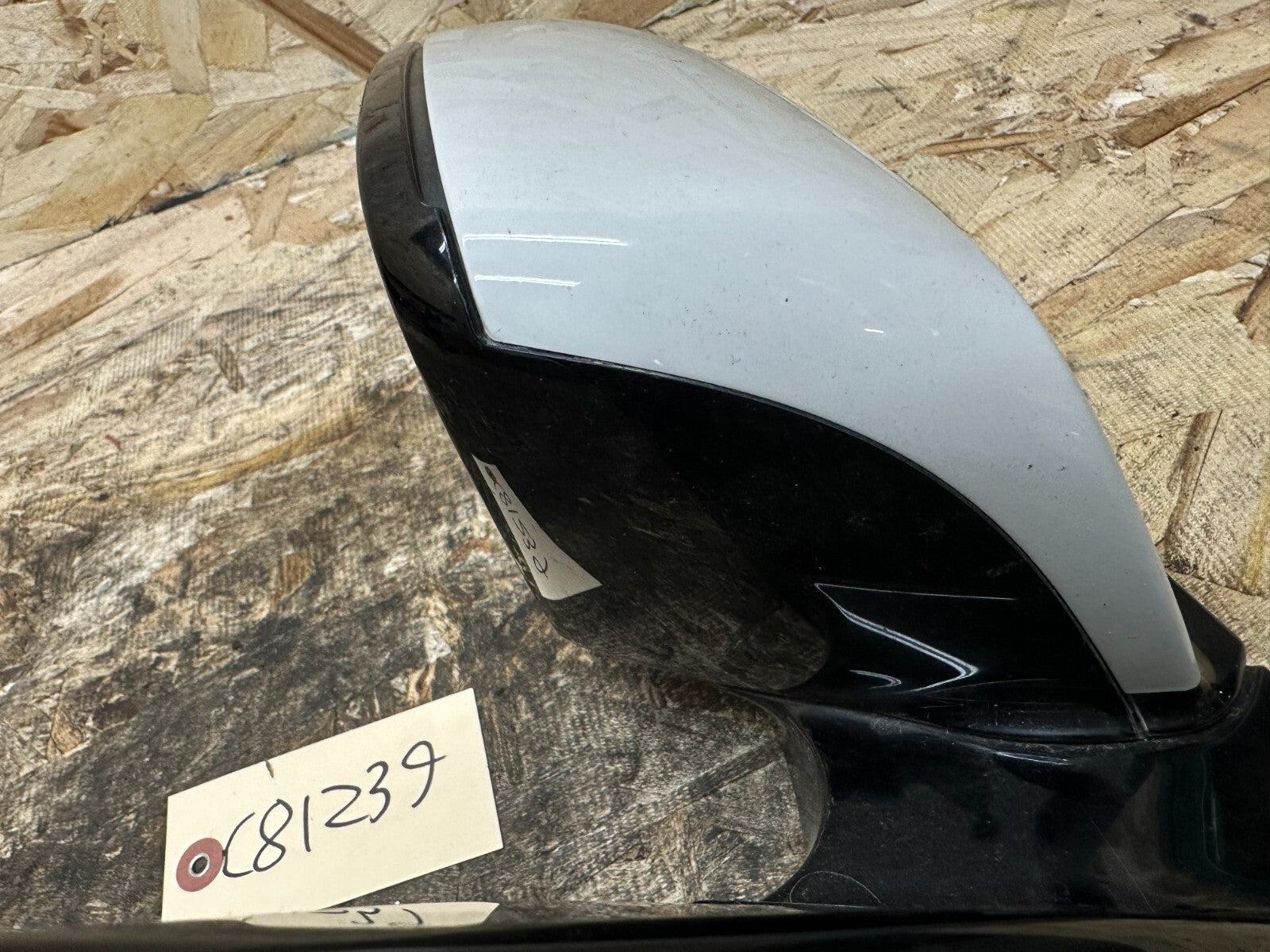 BMW 2012-2019 F30 3 SERIES DRIVER POWER SIDE MIRROR WHITE OEM 021185