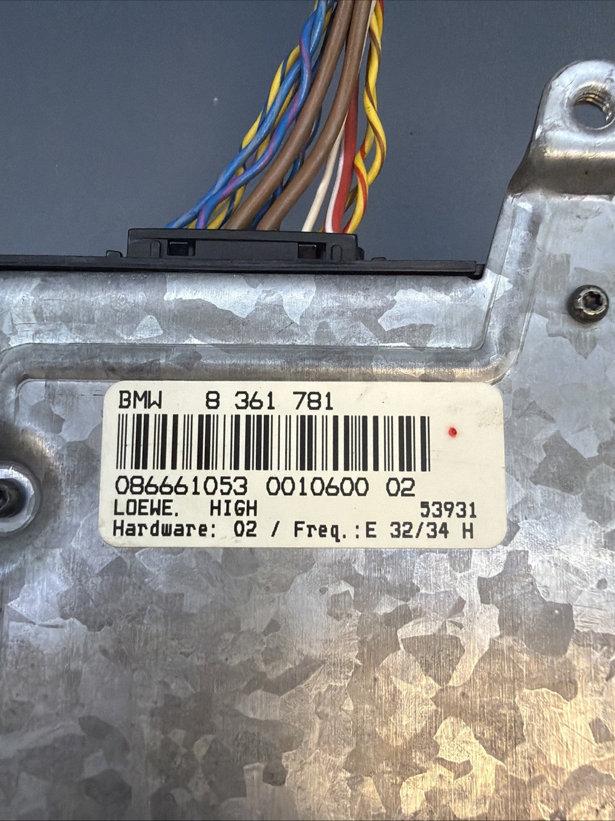 85-95 Bmw E34 5/7 Series Hifi Radio Am Fm Audio Sound Amplifier Module 8361781