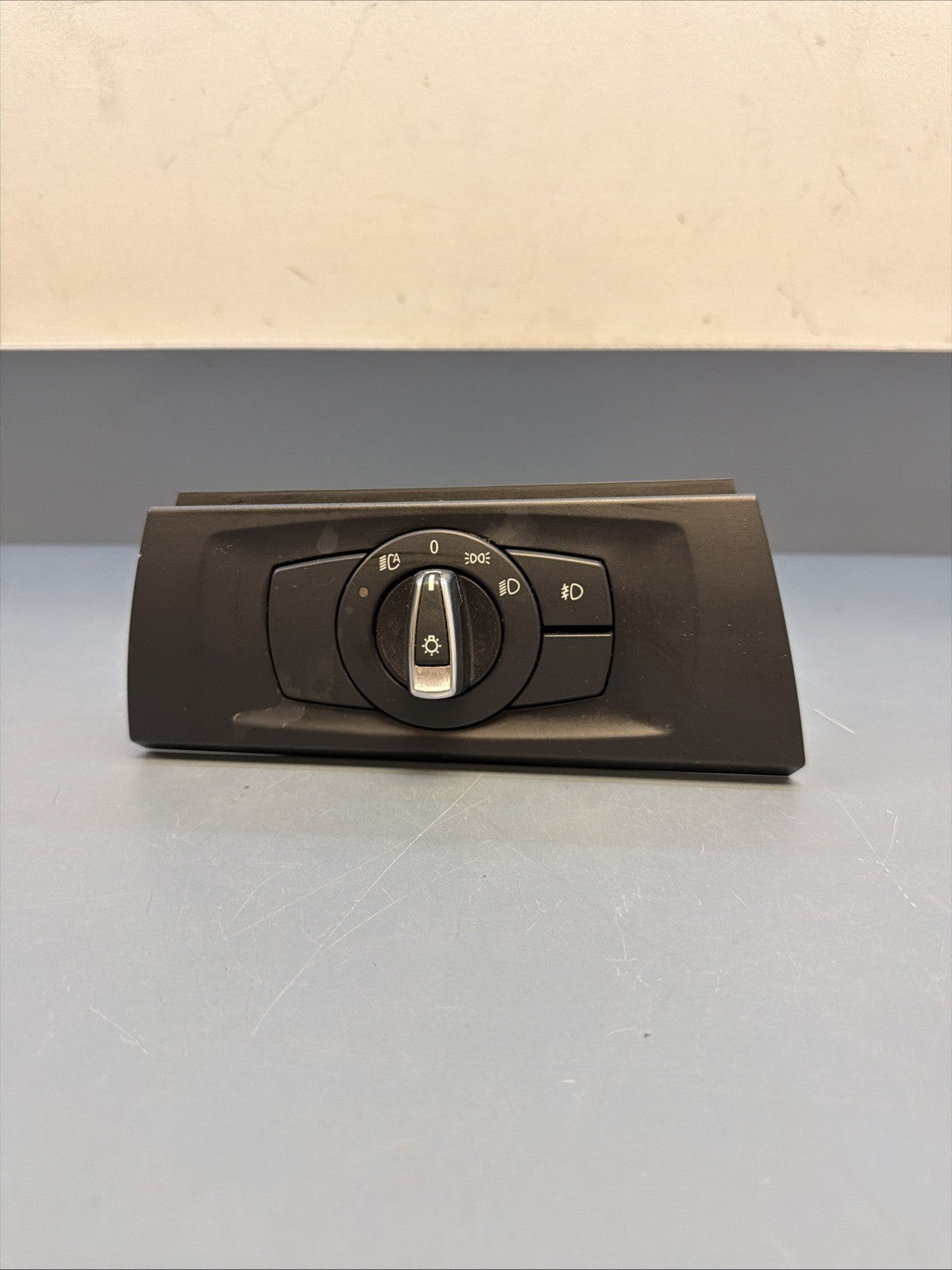 06-12 BMW E90 E92 E93 328i 335i HEADLIGHT CONTROL SWITCH UNIT BLACK 9169410 OEM
