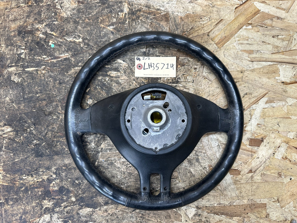 BMW 97-06 E53 E38 E39 E46 3/5/7 SERIES X5 SPORT LEATHER STEERING WHEEL 6761024
