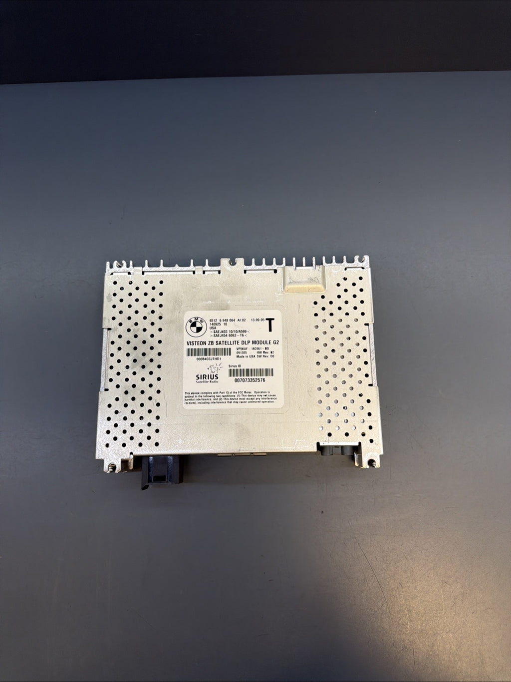 06-12 BMW E90 E60 Sirius Satellite Radio DLP Receiver Module 6948064