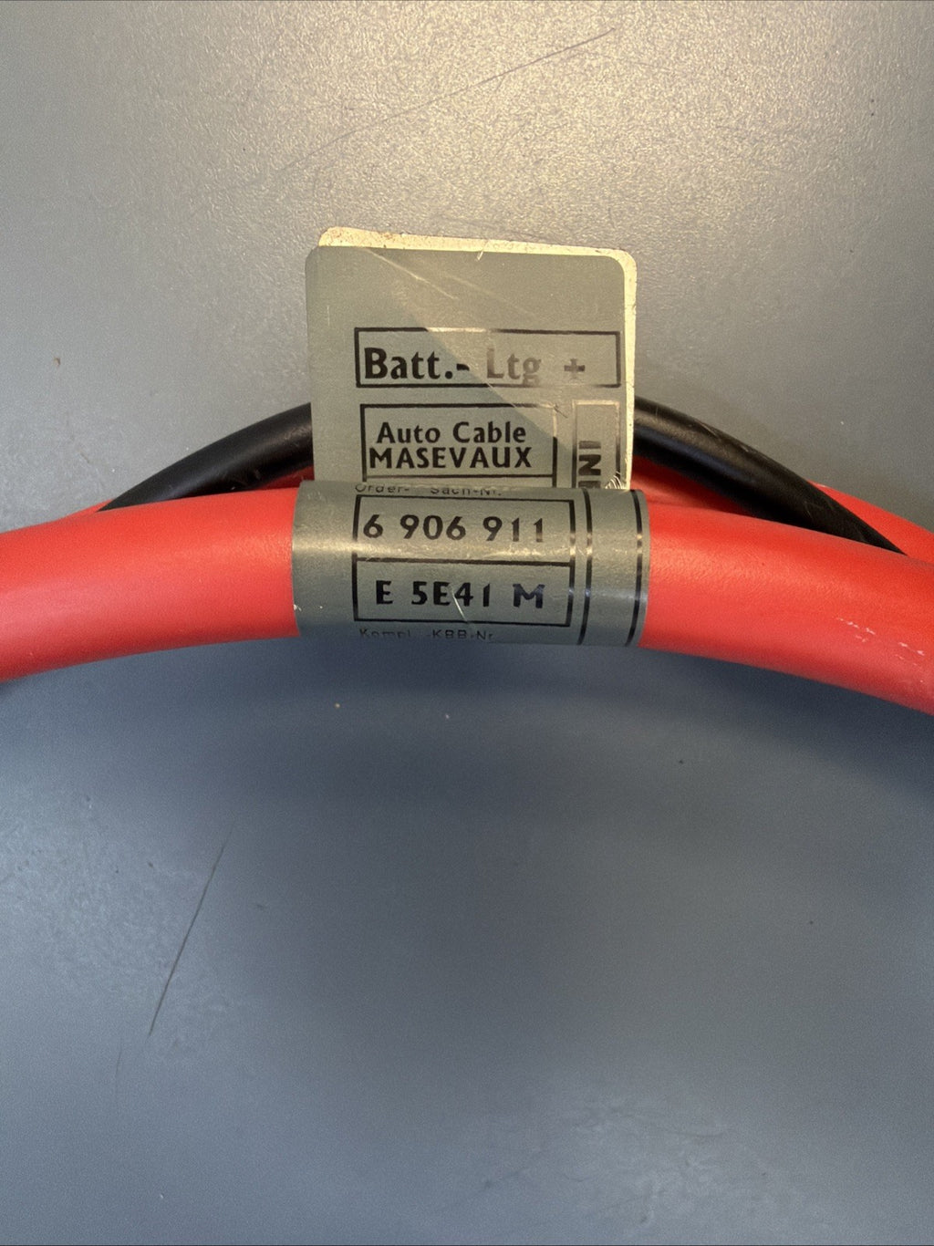 2001-2006 BMW X5 BATTERY CABLE VOLTAGE REGULATOR OEM W CABLE 6906911