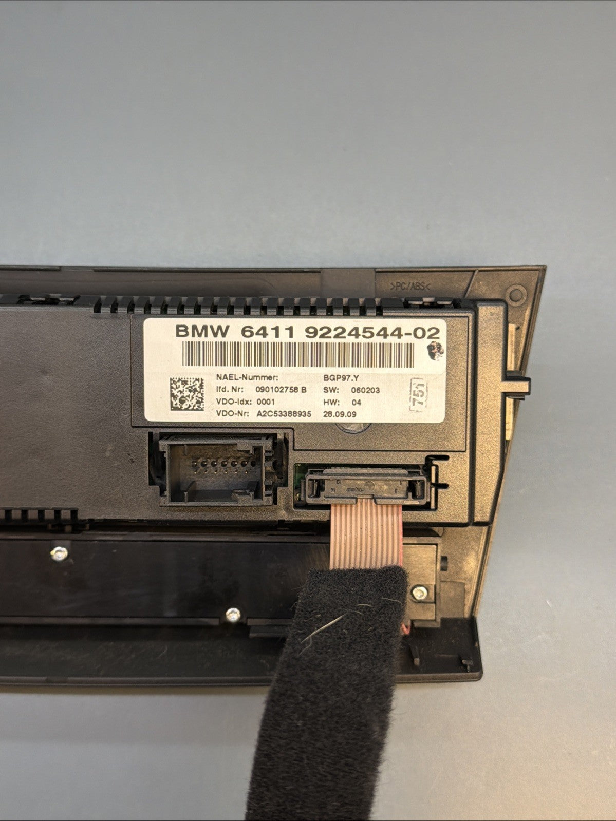 07-11 BMW 328XI 135I E82 E91 E90 OEM CLIMATE HEAT A/C CO Unit 9224544