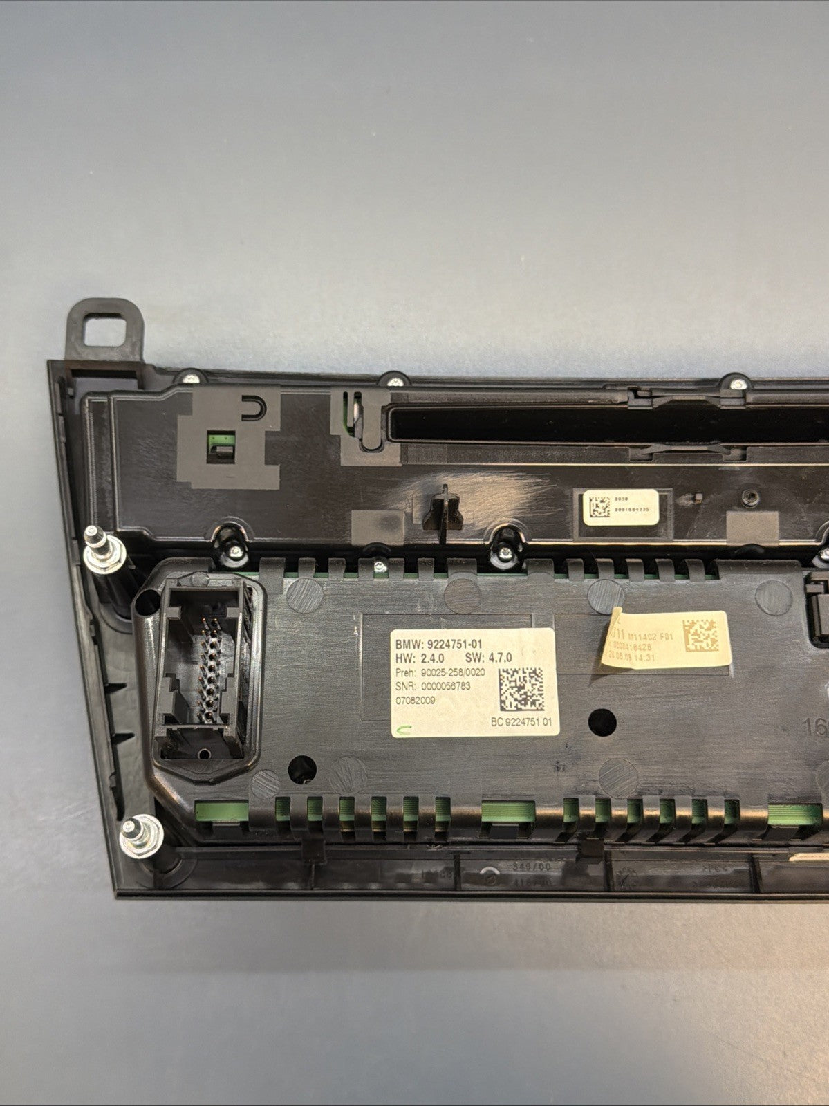 2009-2012 Bmw 750i Ac Heater Climate Control Temperature OEM 9224751
