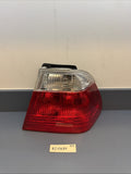 99-01 BMW 3 E46 Tail Light PASSANGER SIDE Red & Clear 4D AFTERMARKET BM024-U2002